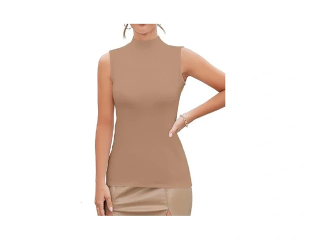 Mangdiup Women S Mock Turtleneck Long Sleeve… Coupon