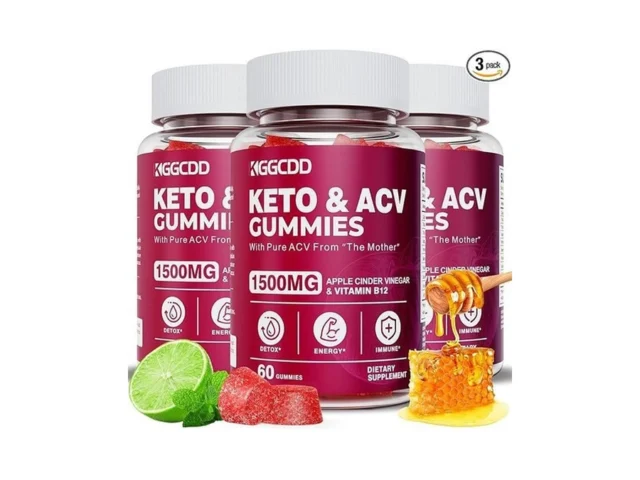 3 Pack Keto Acv Gummies Extreme 1500mg Keto Gummies…