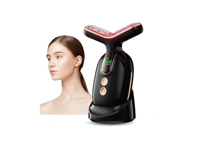 Mosnami 3 Massage Modes Face Neck Massager 3 Color… Code