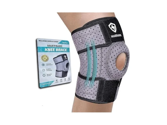 Maxrank Knee Brace With Side Stabilizers For Men… Code