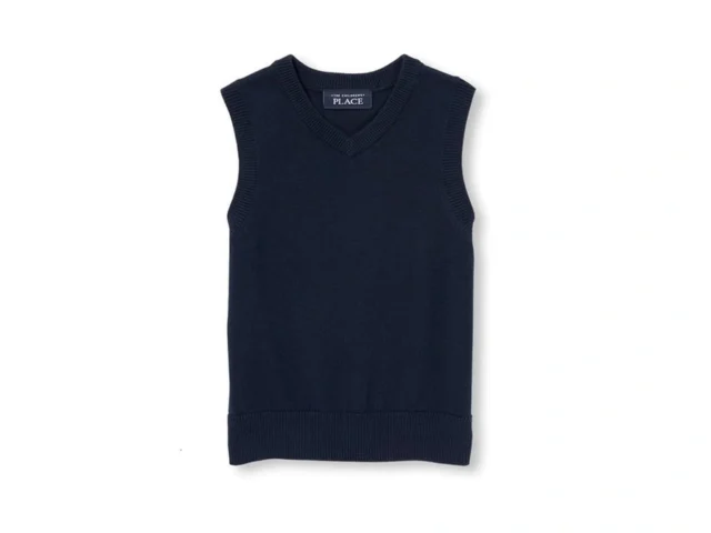 The Children S Place Baby Boy S Oxford Dressy Vest… Coupon