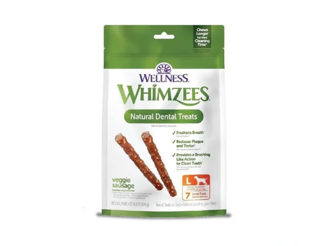 Whimzees Wellness Veggie Sausage Dog Dental Treats… Coupon