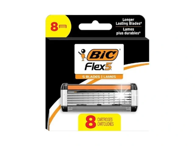Bic Flex 5 Refillable Razors For Men Long-lasting 5…