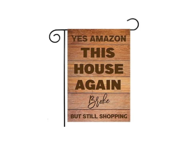 Guaikeai Funny Garden Flag Yes Amazon This House… Code