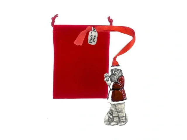 Njn Pewter Collectibles Santa With Teddy Bear… Coupon
