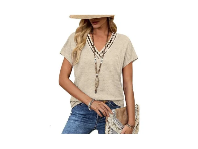 Wiholl T Shirts For Women Summer Tops Women Blouses… Code