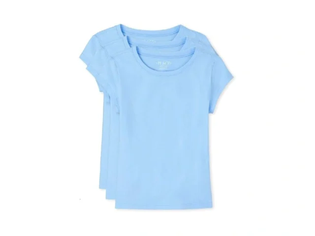 The Children S Place Girls Basic Short Sleeve… Coupon