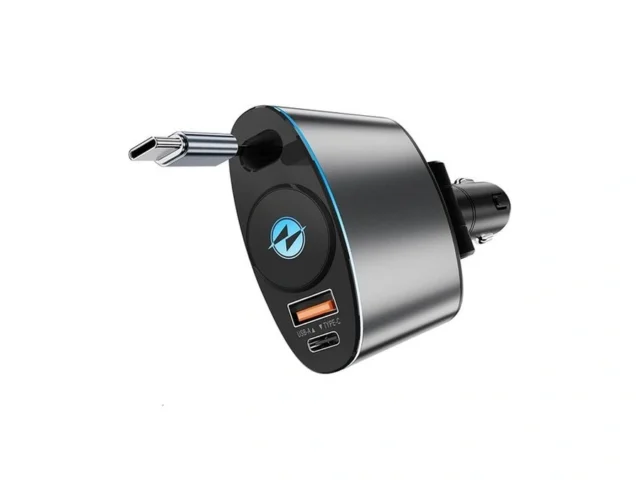 Tbcr Retractable 66w Fast Car Charger – 1 Type-c… Code