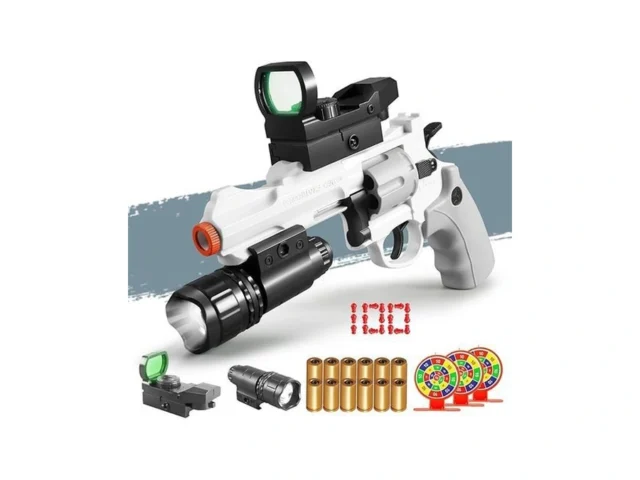 Toy Gun – Soft Bullet Revolver Model Toy Gun… Code