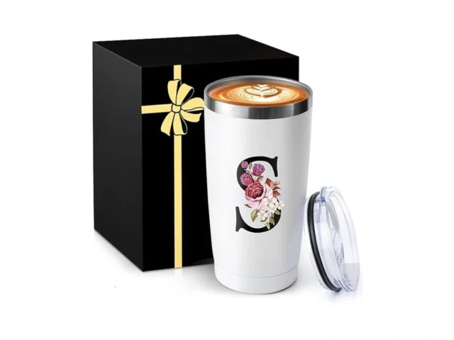 20 Oz Insulated Coffee Cup With Lid Car Tumbler… Code