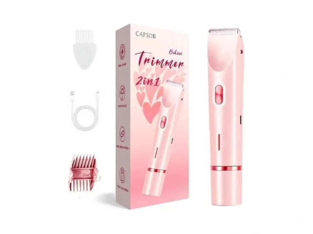Cafsob Bikini Trimmer For Women 2 In 1 Electric… Coupon