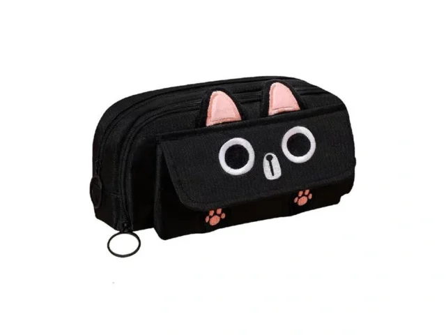Jiaoyunlili Big Capacity 3d Cat Pencil Case Zipper… Code