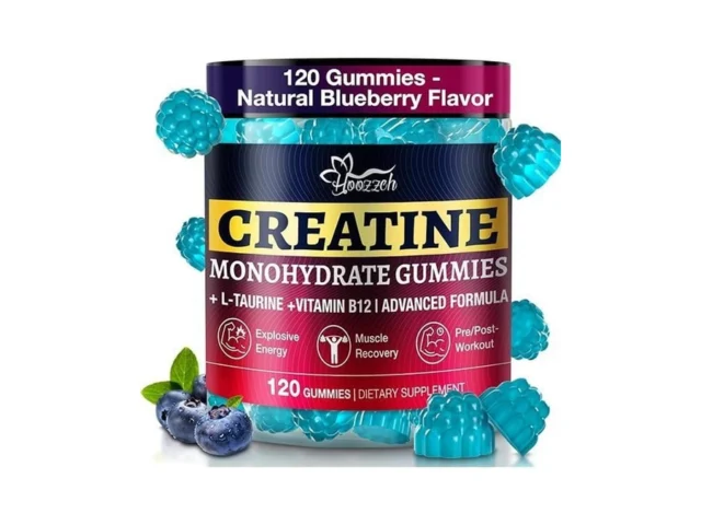 Hoozzch Creatine Gummies For Men Women Blueberry… Code