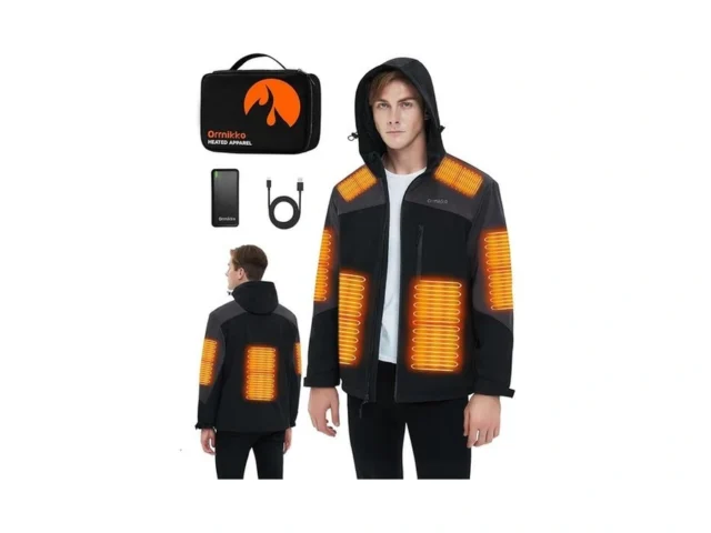 Orrnikko Mens Heated Jacket With Battery Pack -… Code