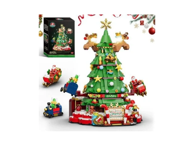 Tweandar Christmas Tree Building Set With Lights… Code