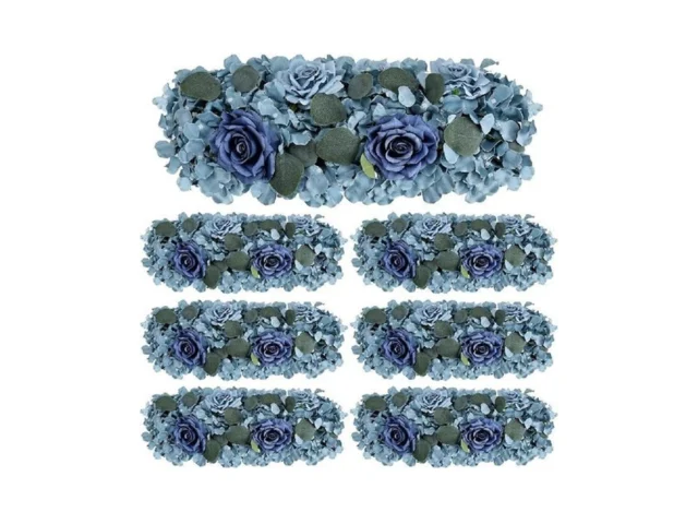 Diydofun Pack Of 6 Artificial Flower Wedding Arch… Code