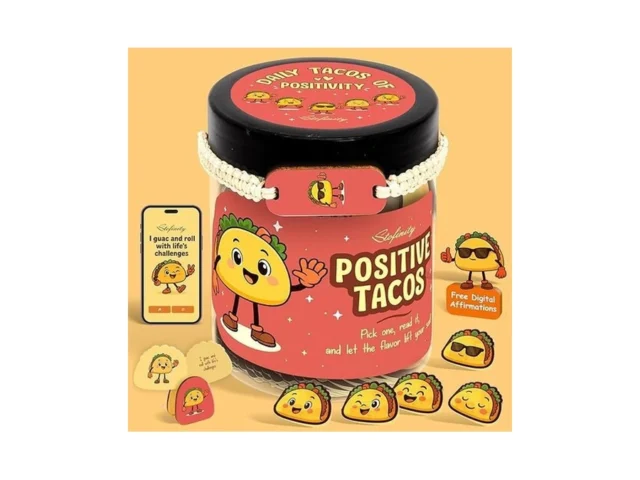 Stofinity Positive Taco Gifts For Birthday- Funny… Code