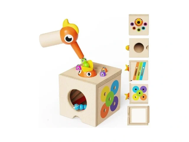 Paisure Montessori Toys For 1 Year Old 5-in-1… Code