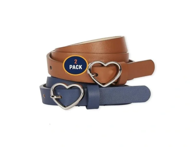 The Children S Place Uniform Belt Pack Of Two Navy 4-7