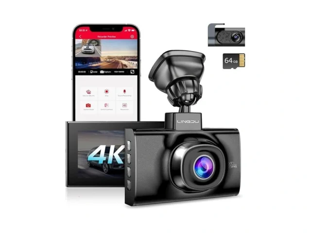 Lingdu Ld02 Lite 4k Dash Cam Front And Rear Car… Code