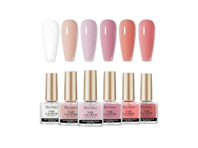 Bevimee Vegan Nail Polish Set 6 Colors Regular Nail… Code