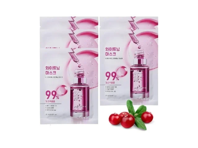 Belluxe 5-pack Niacinamide Face Sheet Masks… Code