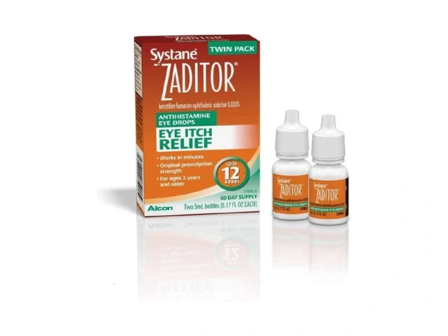 Alcon Zaditor Antihistamine Eye Drops Twin Pack… Coupon