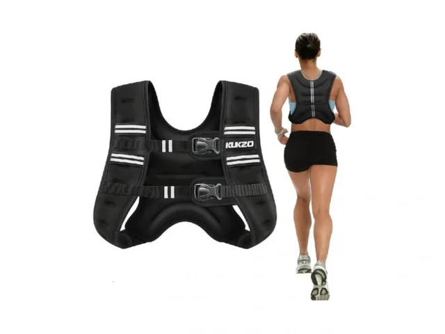 Kukzo Weighted Vest Woman 16 Lb Unisex Reflective… Code