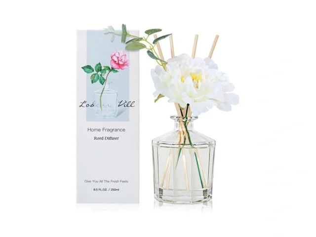 L Odeur Vill Reed Diffuser 8 5 Oz 250ml Red Rose… Code