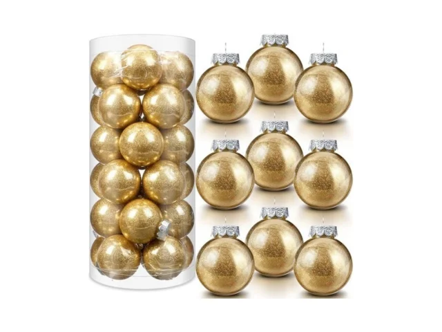 Soaoo 24 Pcs Christmas Ball Ornament 2 36 Inch… Code
