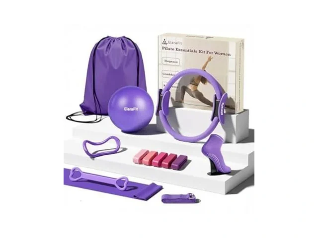 Elarafit Home Pilates Ring And Ball Set For Women… Code