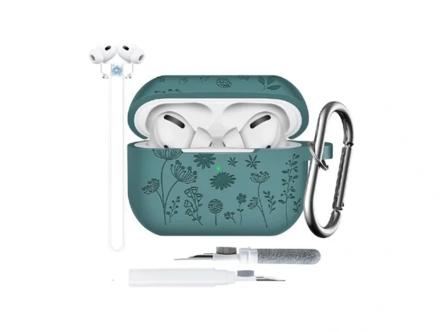 Flower Engraved Case For Airpods Pro 2nd 1st… Code