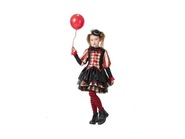 Aotiooy Clown Costume For Kids Scary Jester Dress… Coupon
