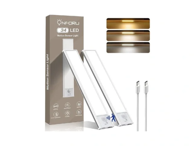 Onforu Under Cabinet Lighting 34 Led Rechargeable… Coupon