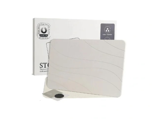 Robinuspc Stone Bath Mat Quick Drying Bath Mat For… Code