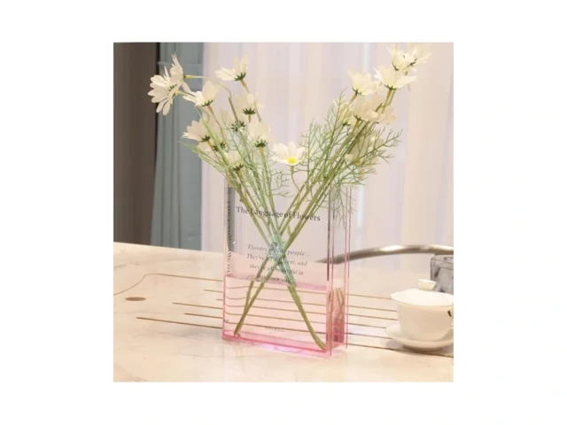 Alpharan Book Vase For Flowers Home Décor Flower… Code