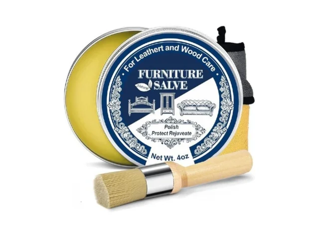 Furniture Salve With Brush For Leather Wood… Code
