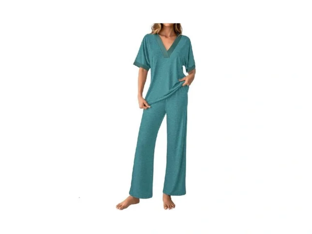 Gkbk Womens Two Piece Outfits Pajama Sets 3 4… Code