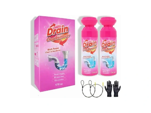 Foaming Drain Cleaner Sink Cleaner And Deodorizer… Code