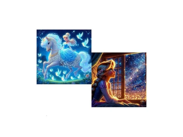 Keyranke 2 Pack Princess Diamond Painting Kits For… Code
