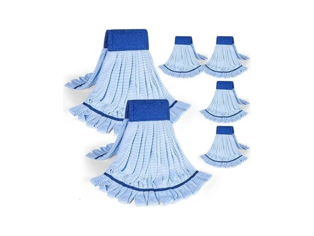 Large Microfiber Tube Mop Heads Tube Wet Mop Refill… Code