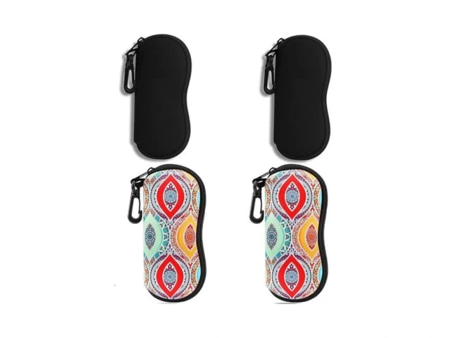 Hion Sunglasses Case Ultra Light Neoprene Zipper… Code