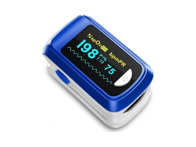 Pulse Oximeter Fingertip Oxygen Monitor Fingertip… Code