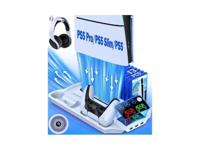 Ps5 Pro Slim Ps5 Stand And Cooling Station With… Code