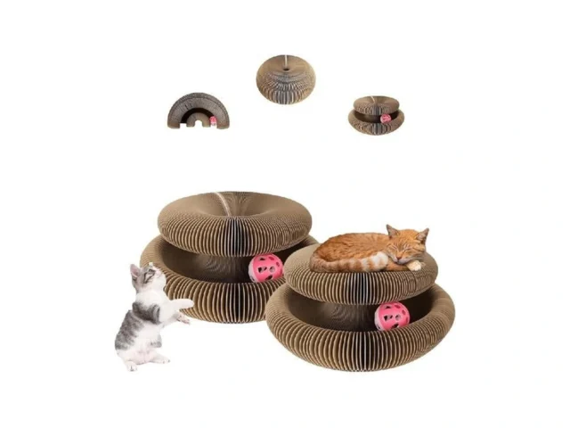 2pcs Interactive Cardboard Cat Toys Cat Scratching… Code