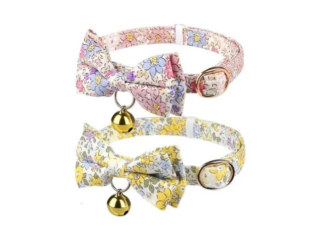 Cat Collars Uadonile 2pcs Belt Adjustable Cat… Code