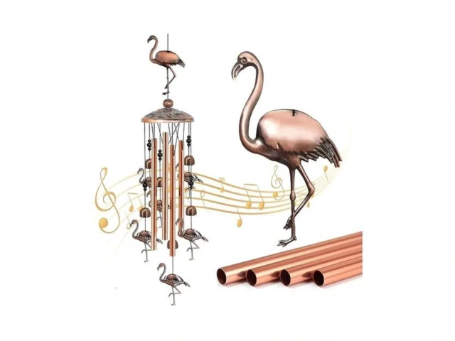 Wind Chimes For Outside Flamingo Gifts For Women… Code