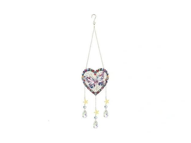 Hanging Sunlight Catcher Butterfly Crystal… Code
