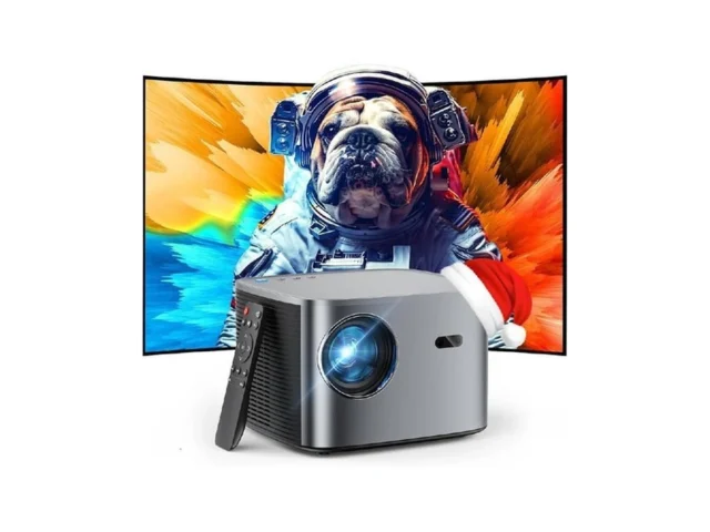 Auto Focus Keystone Groview 4k Projector With Wifi… Coupon