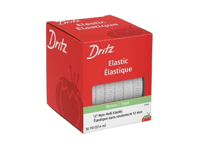 Dritz 9405w Non-roll Woven Elastic White 1 2-inch… Coupon